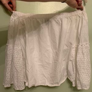 Who what wear off the shoulder top
